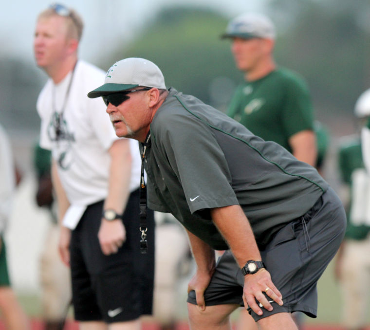 Ellison Football Spring Practice